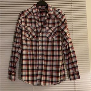 No retreat dress shirt L